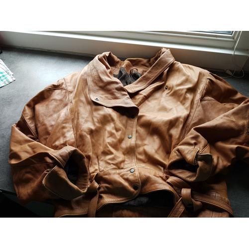 Veste Simili Cuir Femme Marron Achat neuf ou d occasion pas